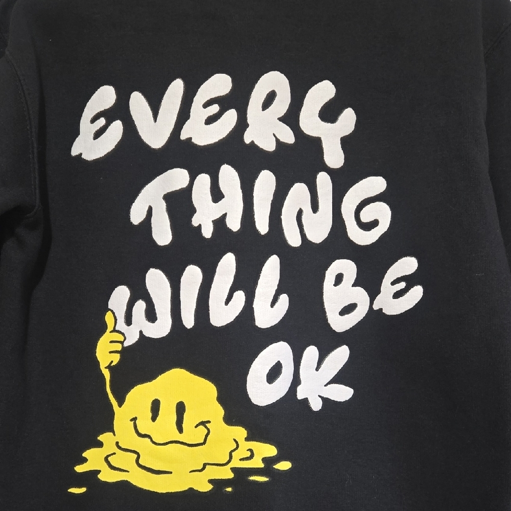Smiley Face Crewneck Sweatshirt